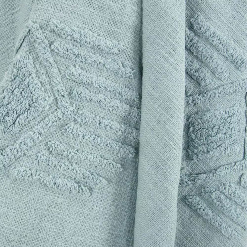 Jeté en coton tissé 50 po x 60 po Ikat
