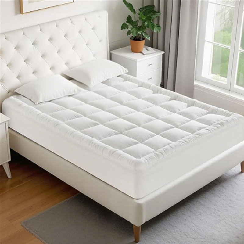 Housse de protection antidérapante pour matelas, Double