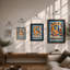 Bauhaus Forms Geometric - Framed Print-1284895647-1284895644