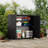  Decksplore 75 Gallons Diamond-Shaped Outdoor Storage Cabinet with Shelf-101510248