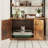 Dalet Litter Box Enclosure With Shelves-778355560