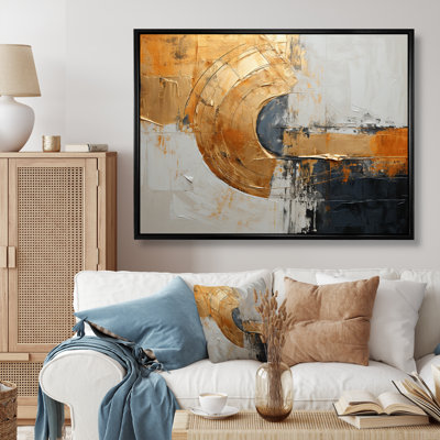 Jahkeim " Gold Grey Gleaming Geometry VIII "