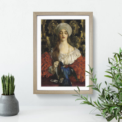 The Blue Bird by Frank Cowper Cadogan - Picture Frame Painting