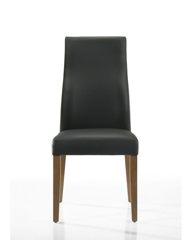 Chaise de salle à manger Hollis, Noir