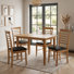 Bowerbank 4 - Person Solid Wood Dining Set
