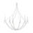Nakita Chandelier - White-87387586