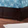 Grand lit plateforme en bois massif Amison