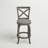 Brumback Wood Swivel Upholstered Stool-1620841278-1620841279