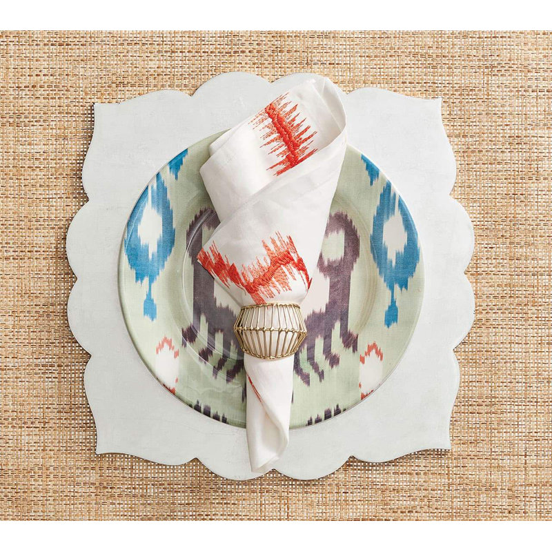Fez Placemat, White