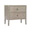 Table de chevet 2 tiroirs Albion
