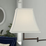 8'' H x 9'' W Silk Empire Lamp Shade