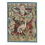 Hand-Knotted High-Quality Red and Blue Area Rug