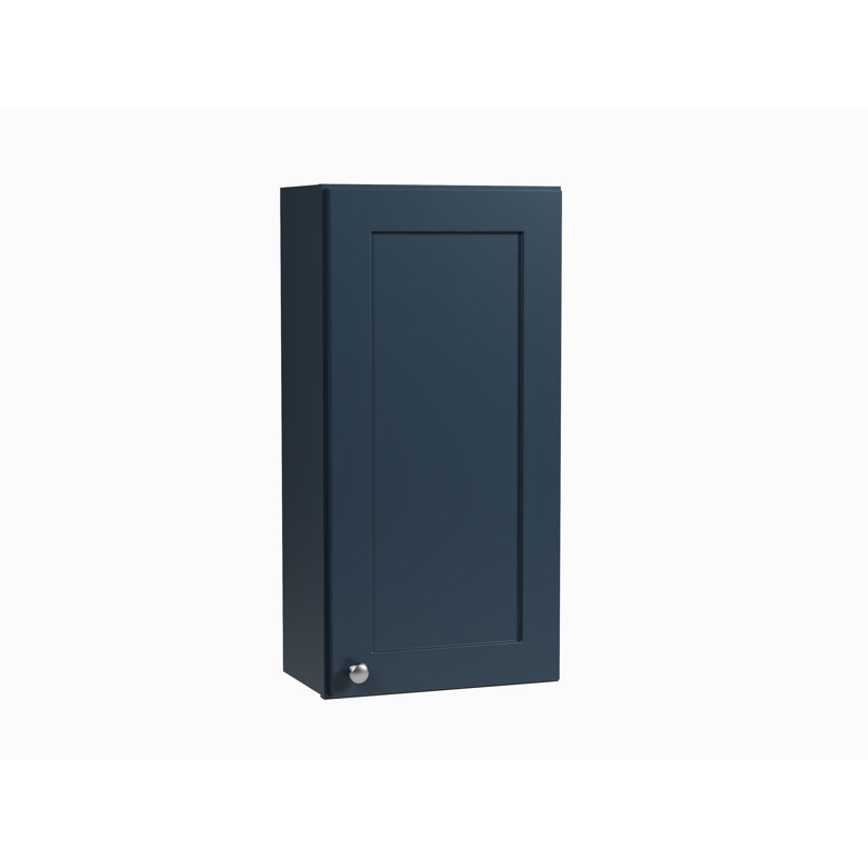 Disar 15" Bathroom Wall Cabinet Right, Blue