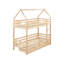 Bunk Bed with Drawers House Wood GIRGOLS 90 x 200 cm (EU Single) with Storage-1899331083