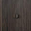 Armoire en bois récupéré et bois de chêne avec portes en accordéon