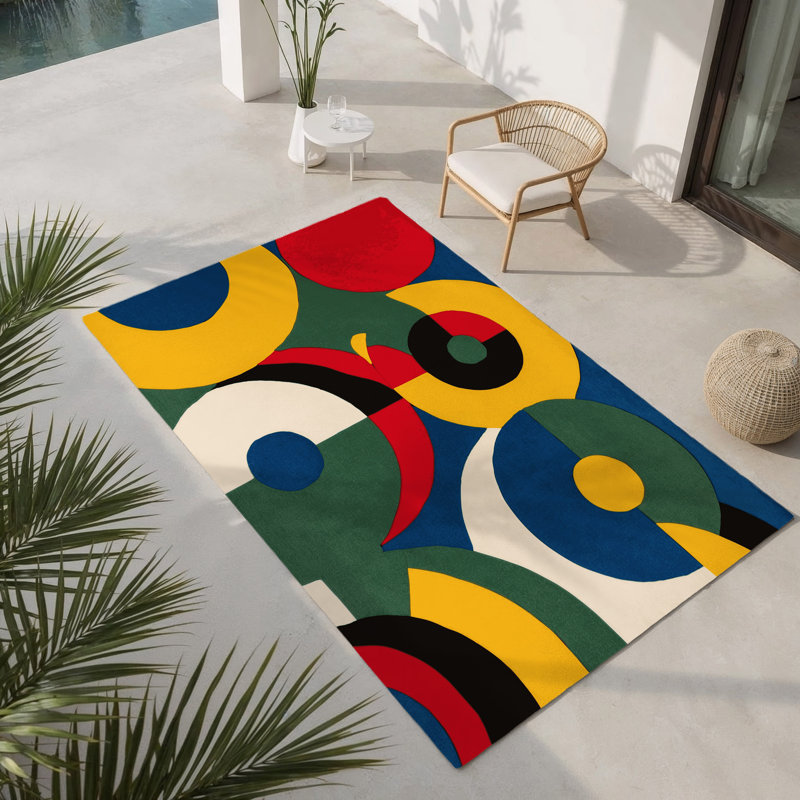 Tapis intérieur et extérieur Dynamic Swing, Rectangle 1 pi 6 po x 2 pi 6 po