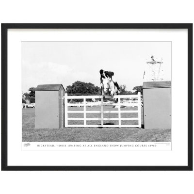 Hickstead, Horse Jumping At All England Show Jumping Course C1960 by Francis Frith - Single Picture Frame Print