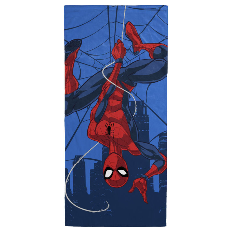 Marvel Spiderman 'Hi Neighbor' Beach Towel Standard 100% Cotton