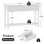 Console avec 3 tiroirs et tablette Valdemara-812042574