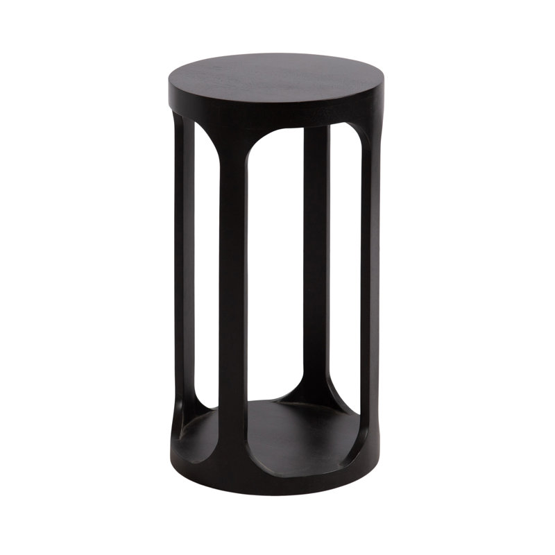 Table de bout Chewelah, Noir, H 23 po x l 12 po x P 12 po