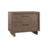 Casa Paros 2 - Drawer Solid Wood Nightstand