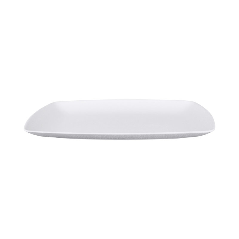 Plateau en mélamine Zen, Blanc, H 1,13 po x l 12,25 po x P 8,5 po