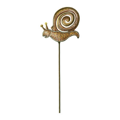 Tuteur de jardin de l’escargot peint Filipe