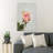 Pink Rose In Bloom Close Up Photo 3 - 1 Piece Rectangle Graphic Art Print On Wrapped Canvas-386991543