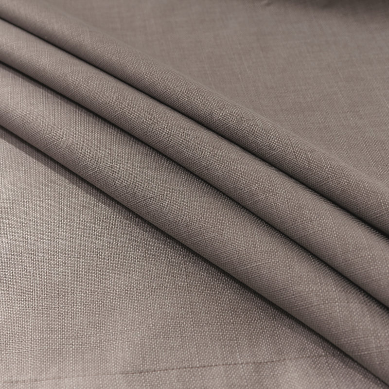 Panneau de rideau simple occultant et isolant avec œillets Benzion, gris, L 52 po x L 95 po