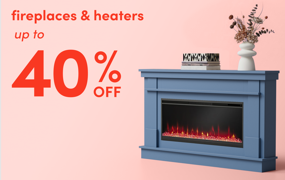 fireplace & heater clearance