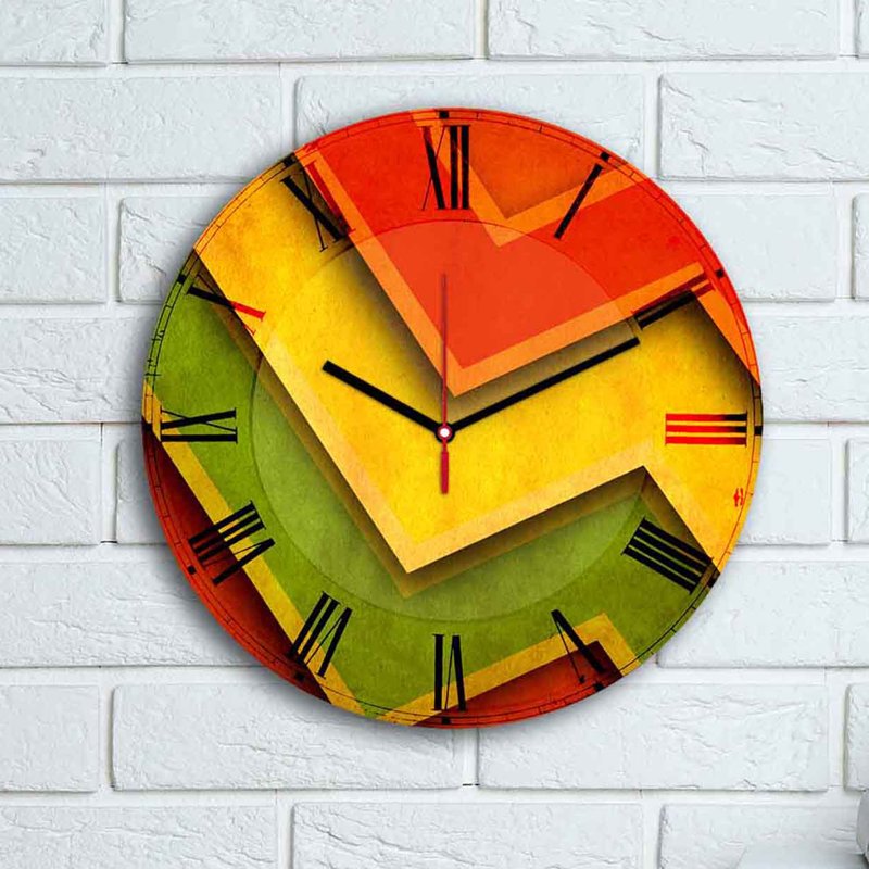 Andrin Wood Wall Clock