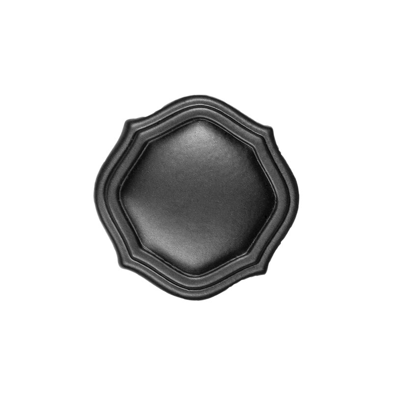 Trellis Collection Cabinet Knob, Matte Black