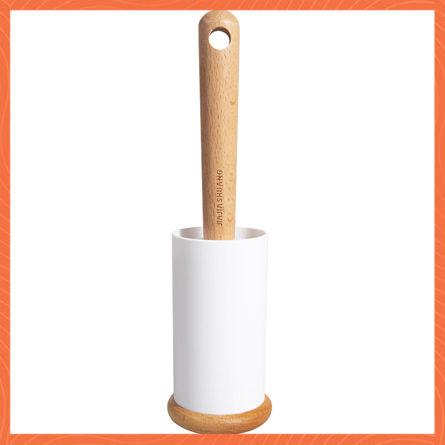 Wooden Handle Lint Roller