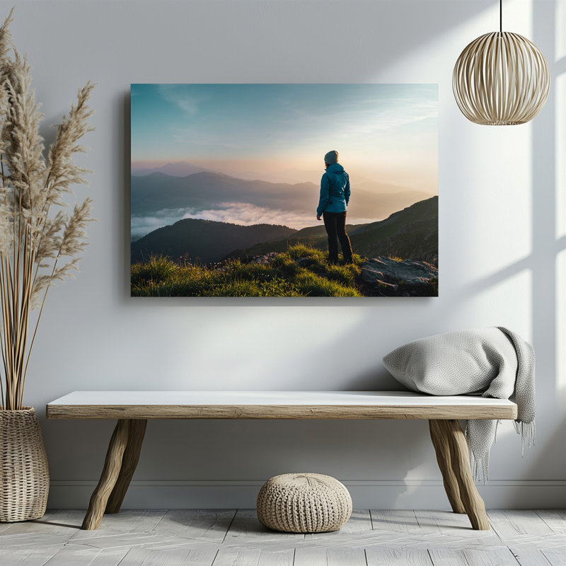 Reproduction d'art mural sur toile, H 16 po x l 20 po
