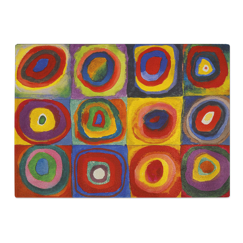Farbstudie by Wassily Kandinsky Chopping Board, 20cm W x 28.5cm L