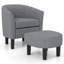 Fauteuil club et repose-pieds 27 po Makayiah-1088292108