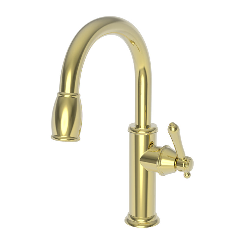 Chesterfield Pull Down Bar Faucet, Forever Brass (PVD)