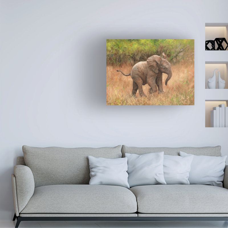 Art sur toile David Stribble Baby, H 14 po x l 19 po