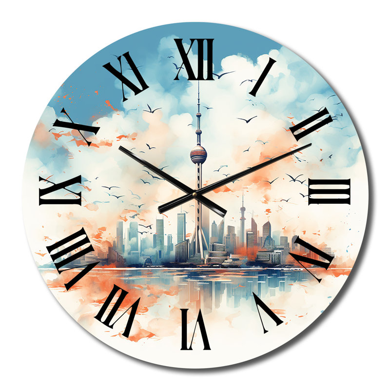 Horloge murale Curlene, Petit
