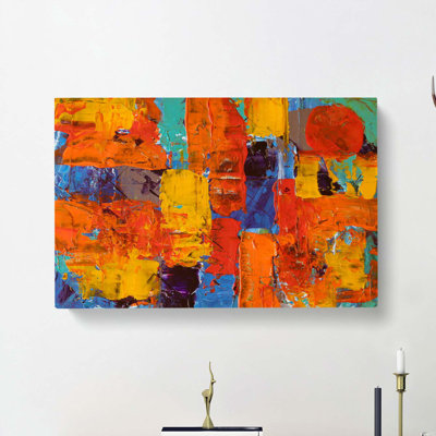 Abstract Art Painting Vol.243 by S.Johnson - Wrapped Canvas