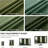 Double-Sided Chenille Curtains for Living Room Modern Window Treatment for Bedroom Blackout Curtains Drapes Room Darkening (Set of 2)-459780294-459780298