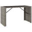 Lavel Rectangular Metal Outdoor Bar Table , cm W 80cm cm D-1317752962-1317752960