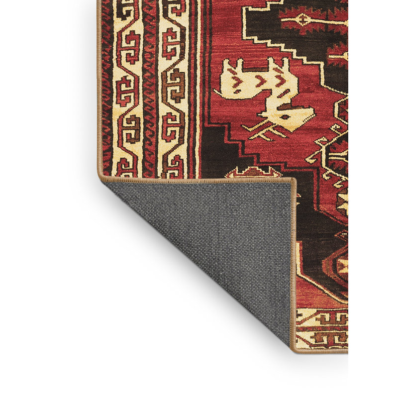 Oriental Indoor Rug, Rectangle 5' x 8'
