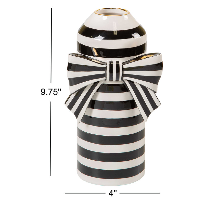 Courtly Bow Vase