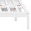Lit escamotable compact avec tiroir de rangement et prises de courant intégrées et ports USB