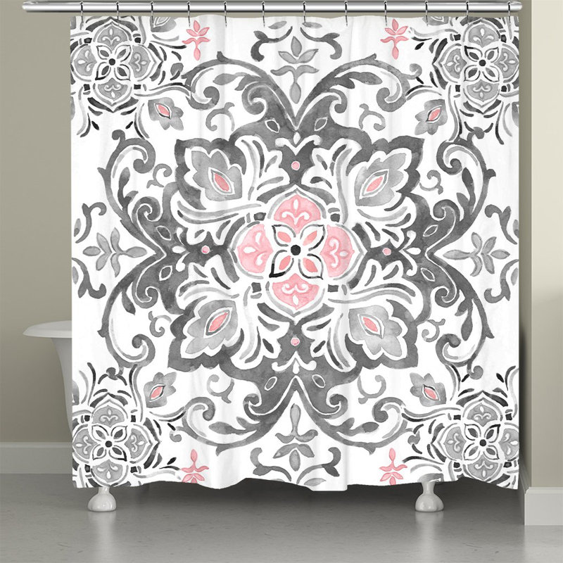 Rideau de douche Catchings Ikat, H 71 po x l 74 po