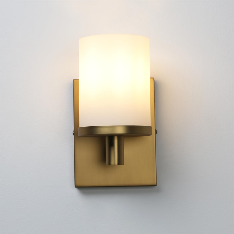 Betselot Armed Sconce, Antique Brass