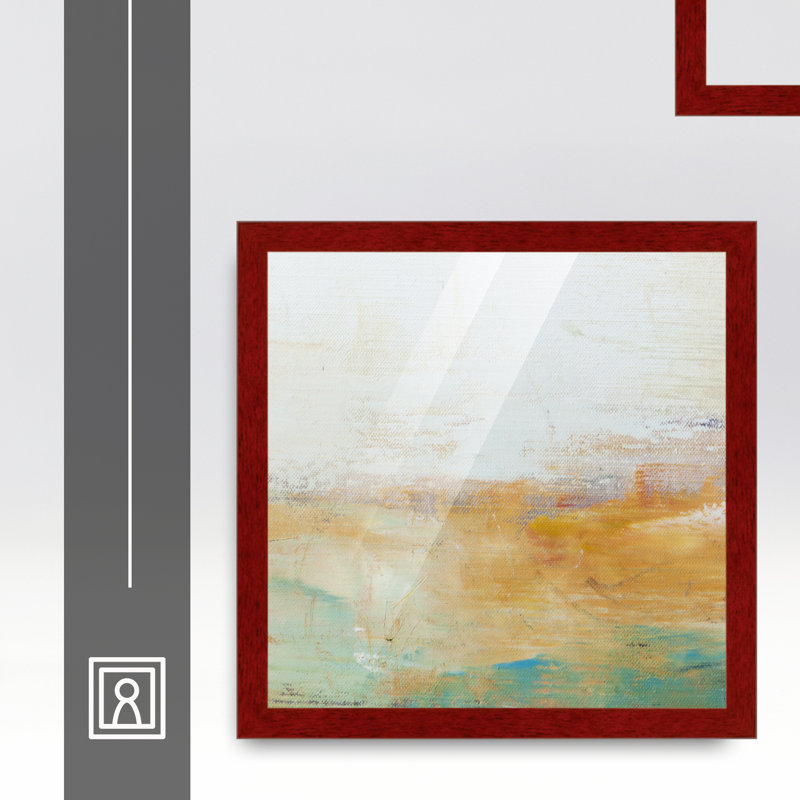 Cadre photo en bois brun, 12 po x 12 po