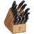 ZWILLING Twin Signature 19-Piece German Knife Set with Block, Made in Company-Owned German Factory with Special Formula Steel perfected for almost 300 Years