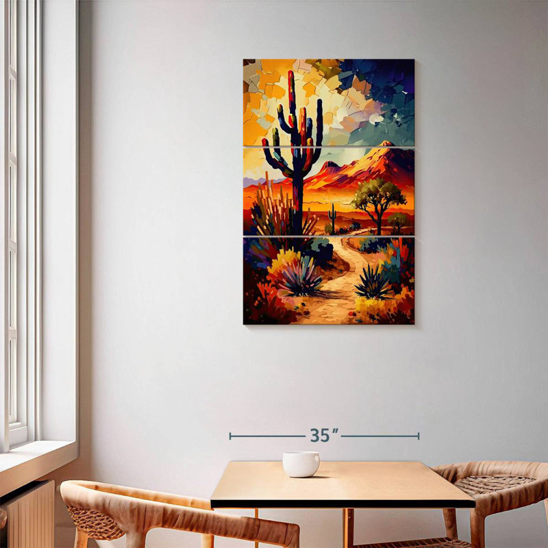 Alvord Sonoran Desert AZ I, H 57 po x l 36 po